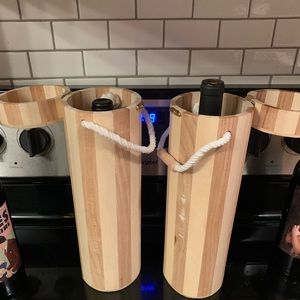 Handmade Wine carrier/Picnic carrier
